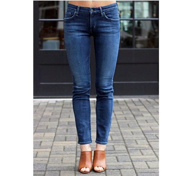 citizens of humanity arielle mid rise skinny